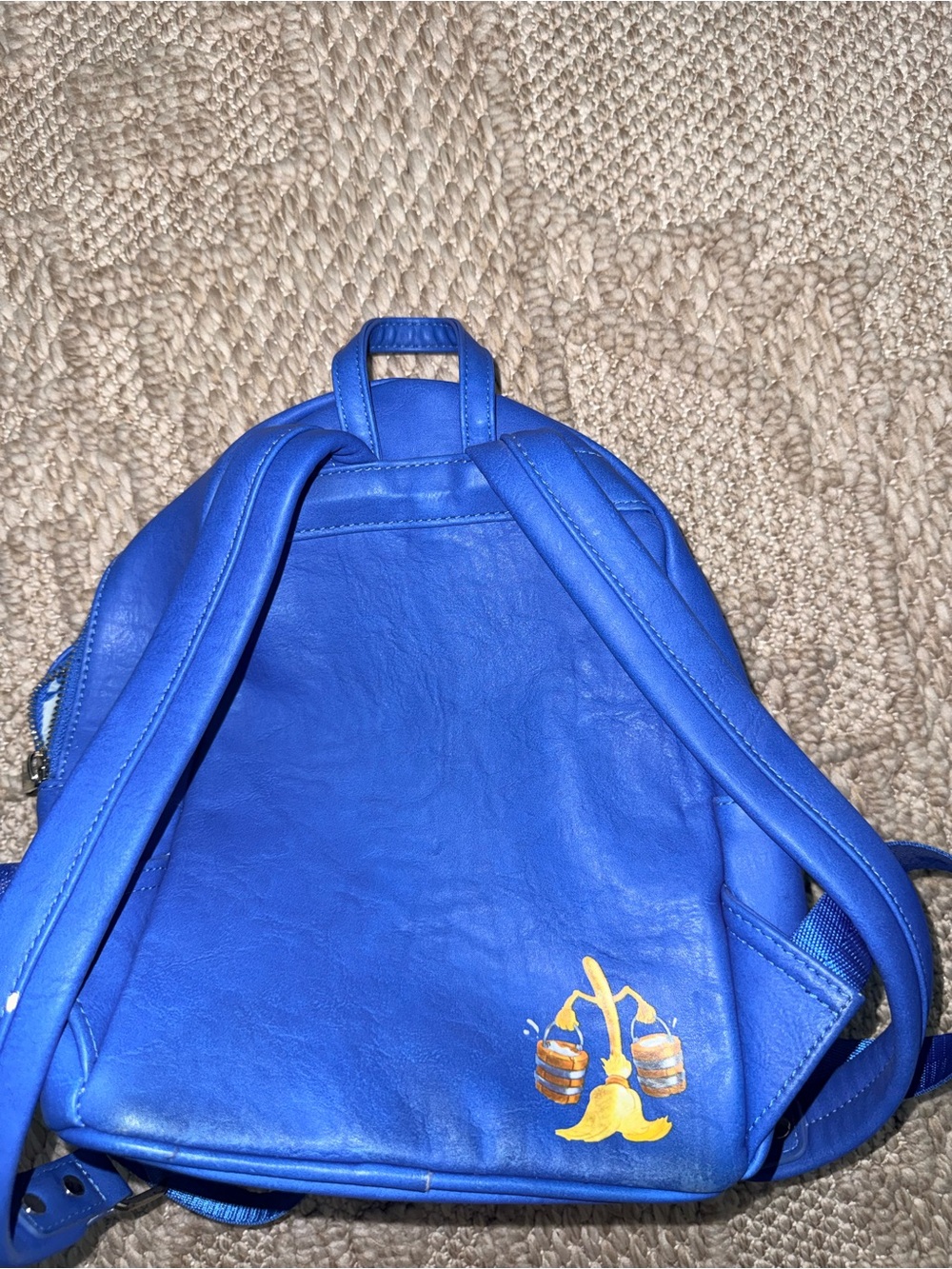 Loungefly Disney Mickey Fantasia Brooms Sorcerer Apprentice Mini Backpack - Picture 7 of 8